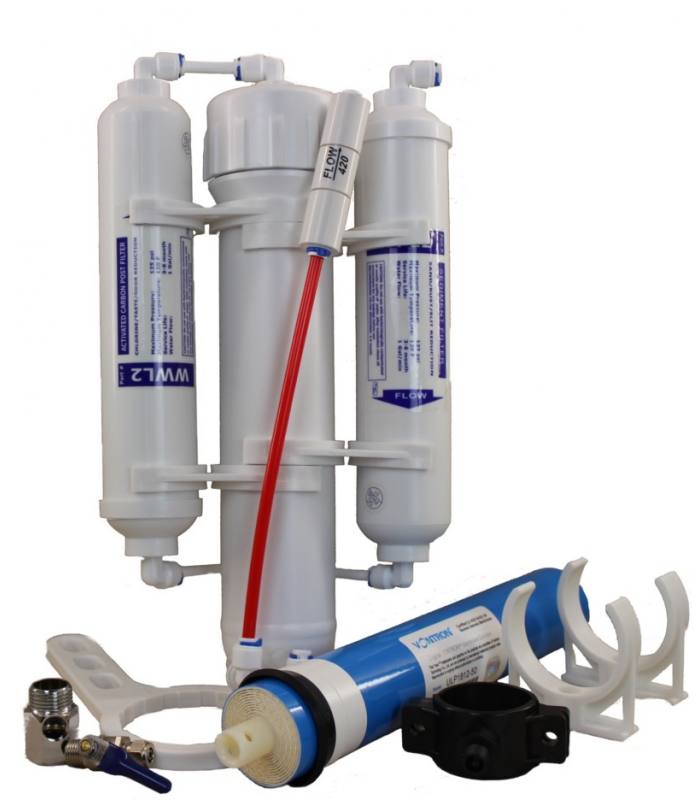 5 Stufige Umkehrosmose Osmose Osmoseanlage Kompakt W01 Trinkwasserfilter NSF NEU